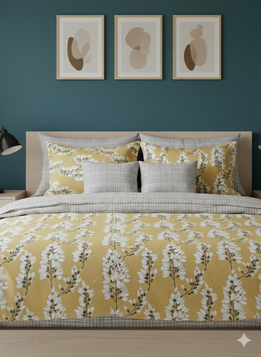 IV775 Cotton Duvet Cover Set - Without Filling