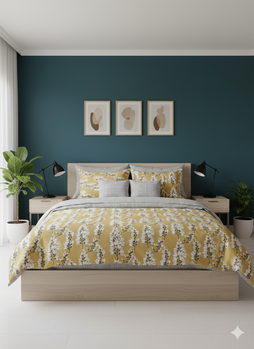 IV775 Cotton Duvet Cover Set - Without Filling