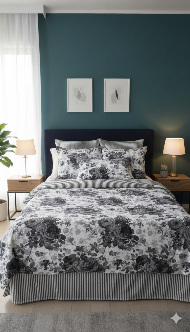 IV780 Cotton Comforter Set - Light Filling