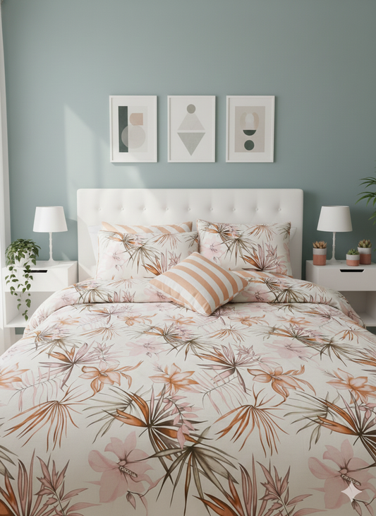 IV745 Cotton Duvet Cover Set - Without Filling