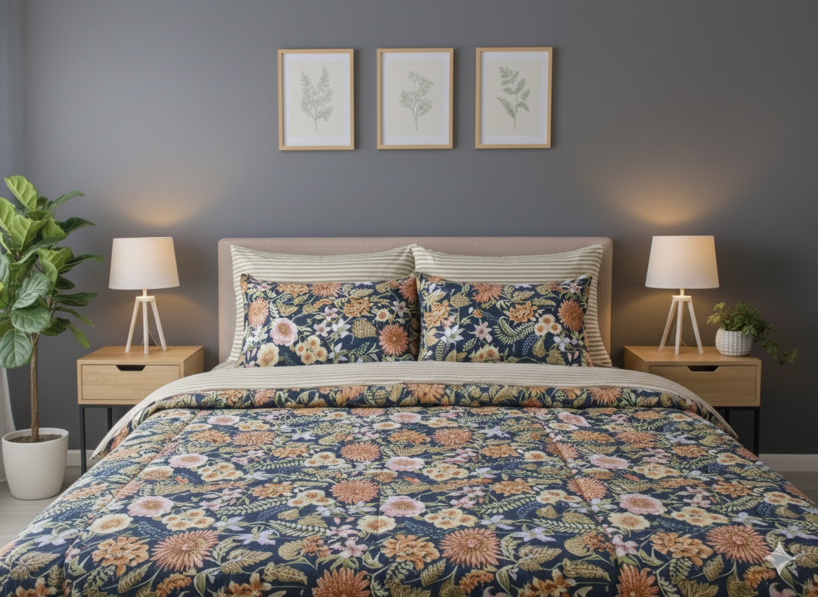 IV750 Cotton Duvet Cover Set - Without Filling