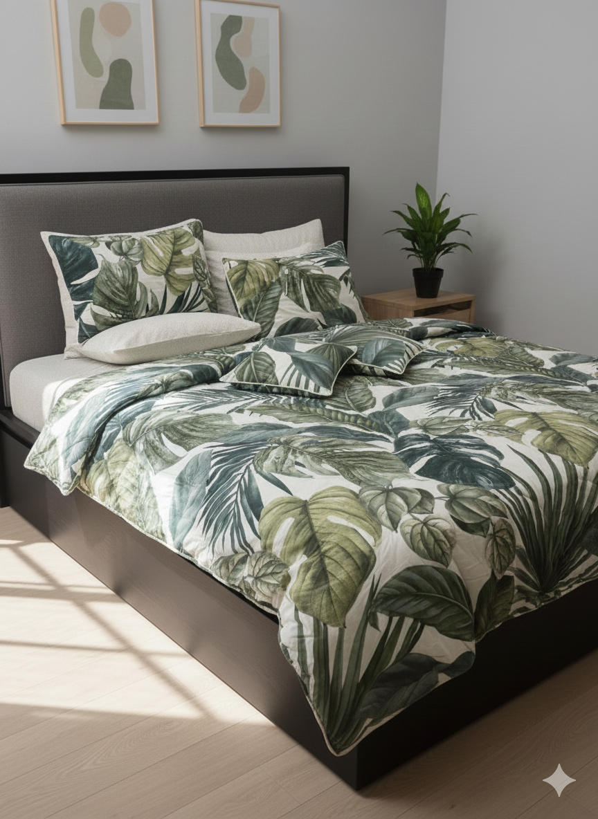 IV638 Cotton Duvet Cover Set - Without Filling