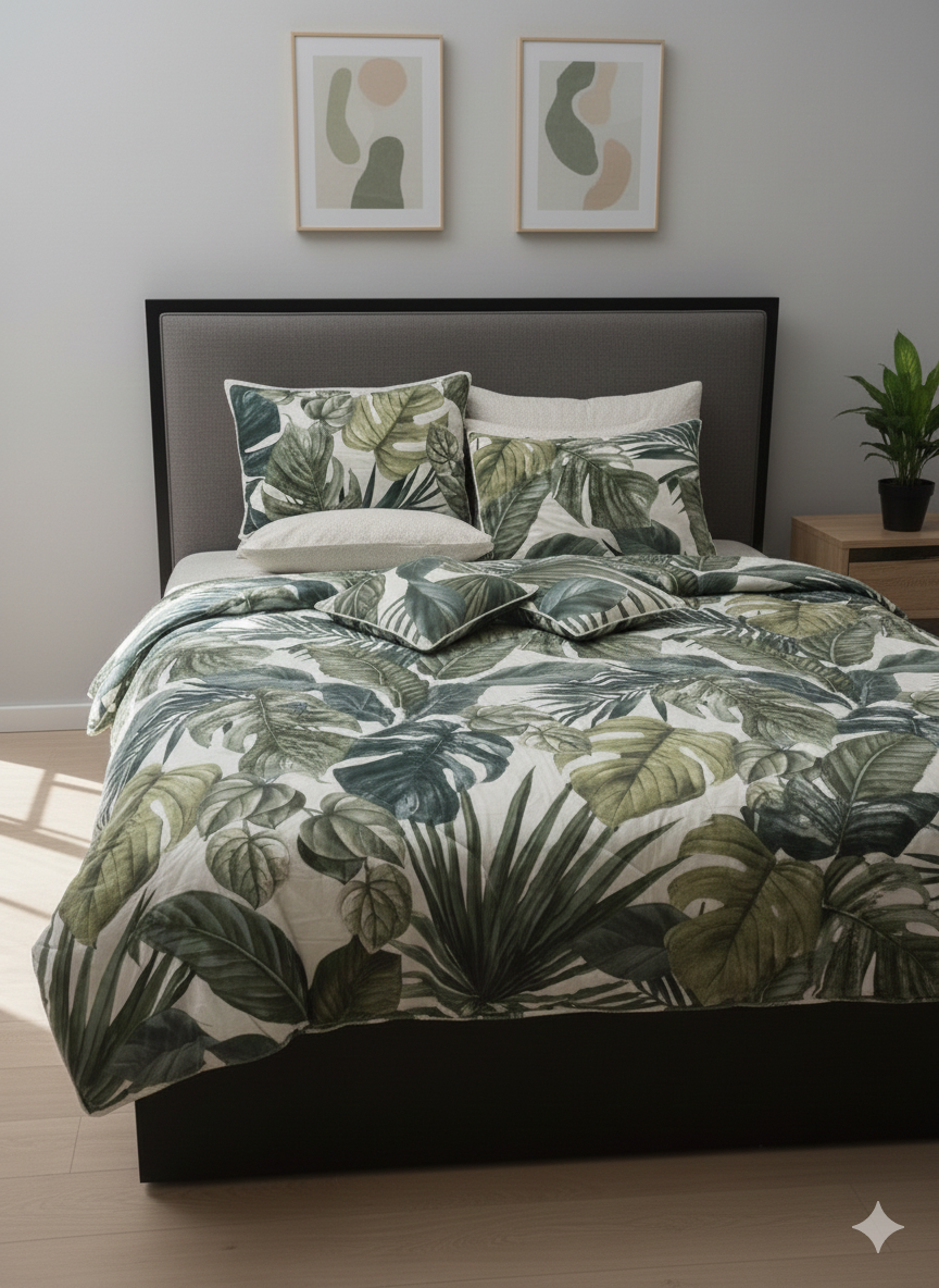 IV638 Cotton Duvet Cover Set - Without Filling