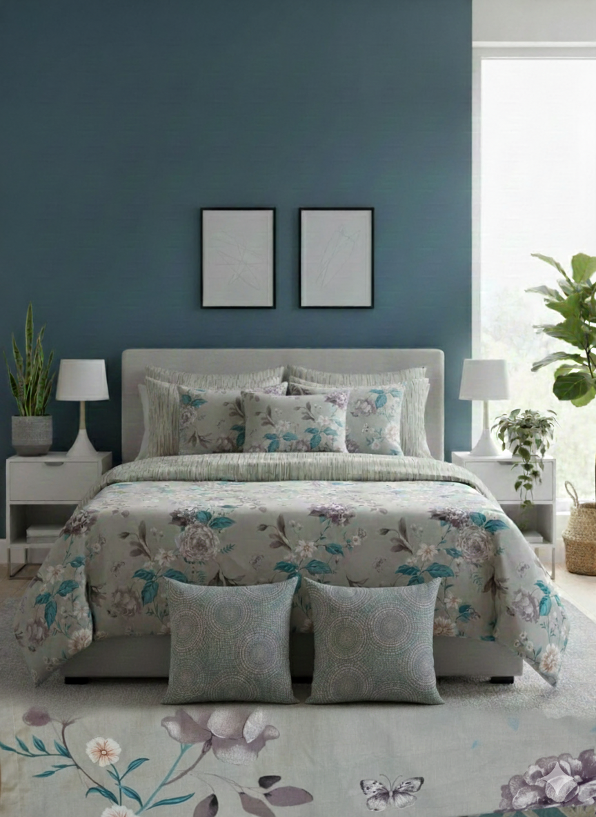 IV753 Cotton Duvet Cover Set - Without Filling