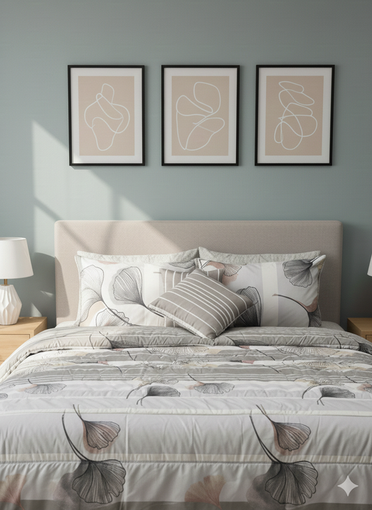 IV655 Cotton Duvet Cover Set - Without Filling