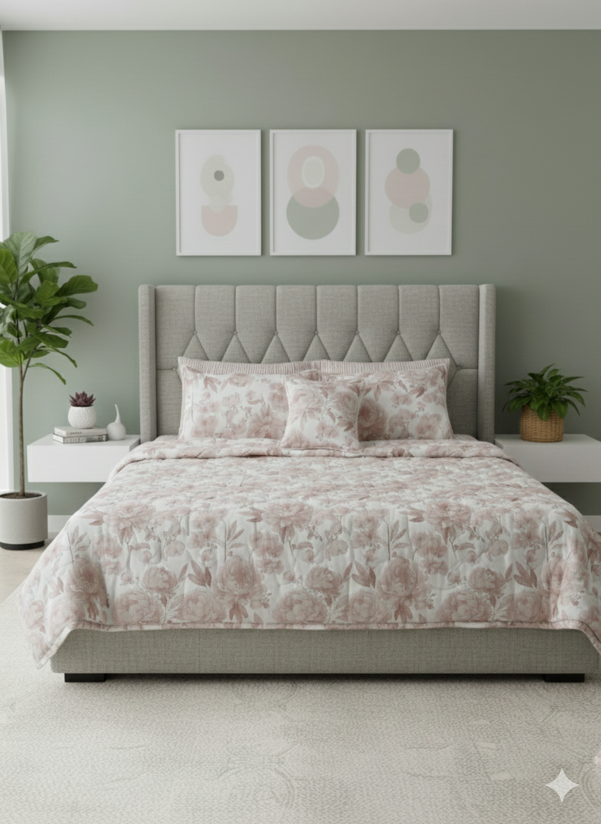 IV616 Cotton Duvet Cover Set - Without Filling