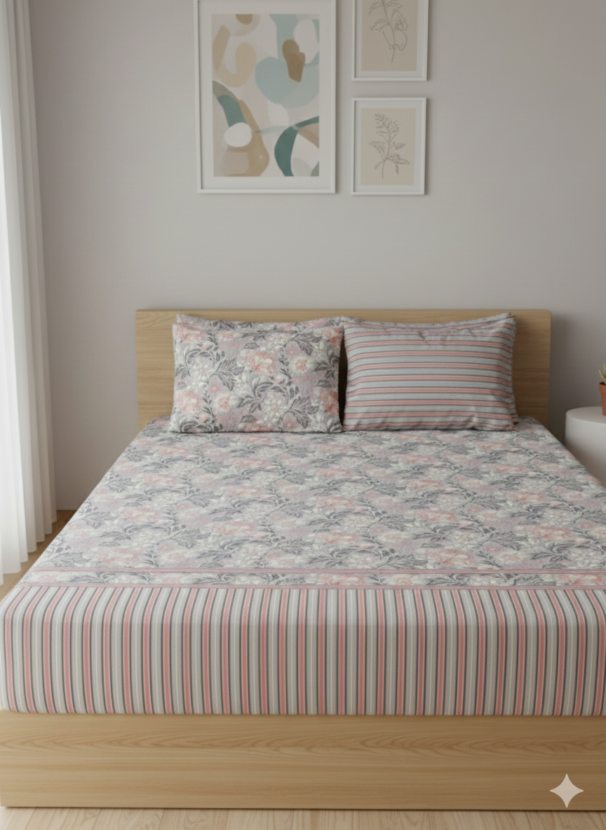 IVS208 Cotton Bed Sheet Set
