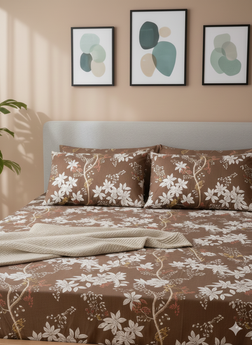 IVS205 Cotton Bed Sheet Set