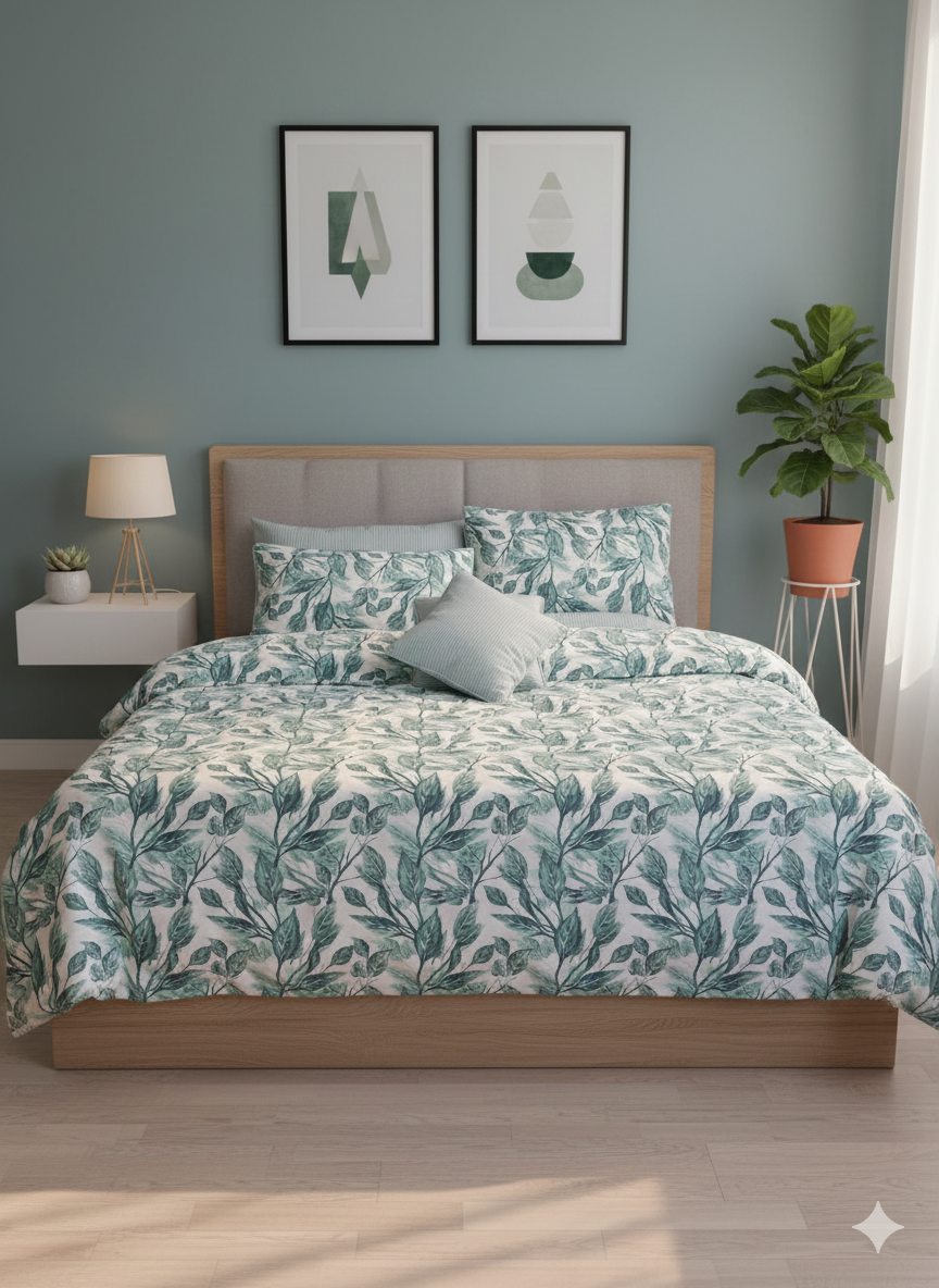 IV742 Cotton Duvet Cover Set - Without Filling