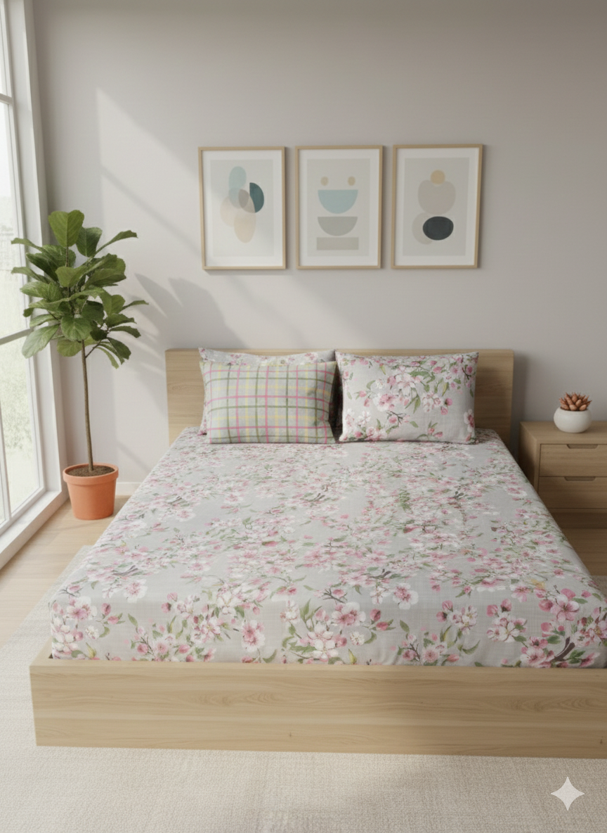 IVS210 Cotton Bed Sheet Set
