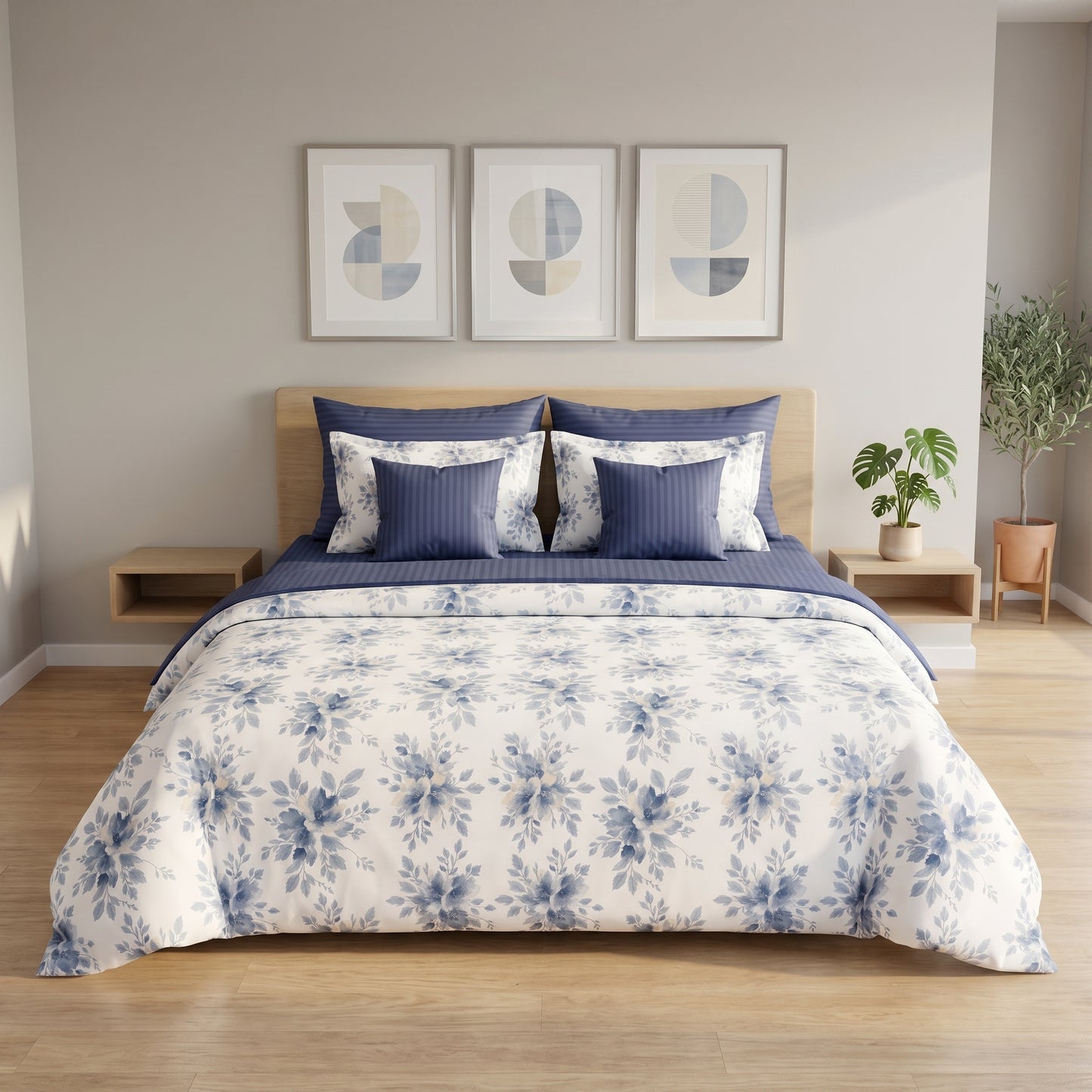Midnight Harmony Duvet Cover Set