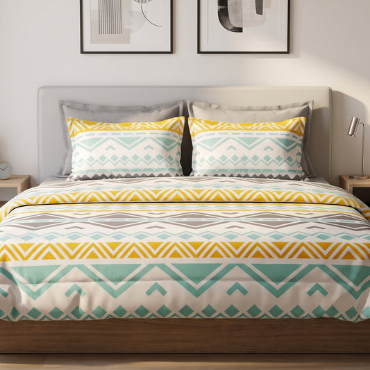 IV942 Cotton Comforter Set - Light Filling
