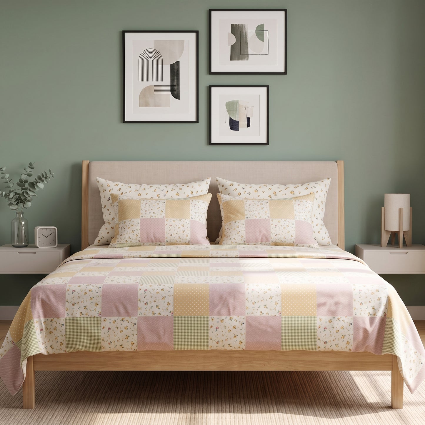 IVS924 Cotton Bed Sheet Set