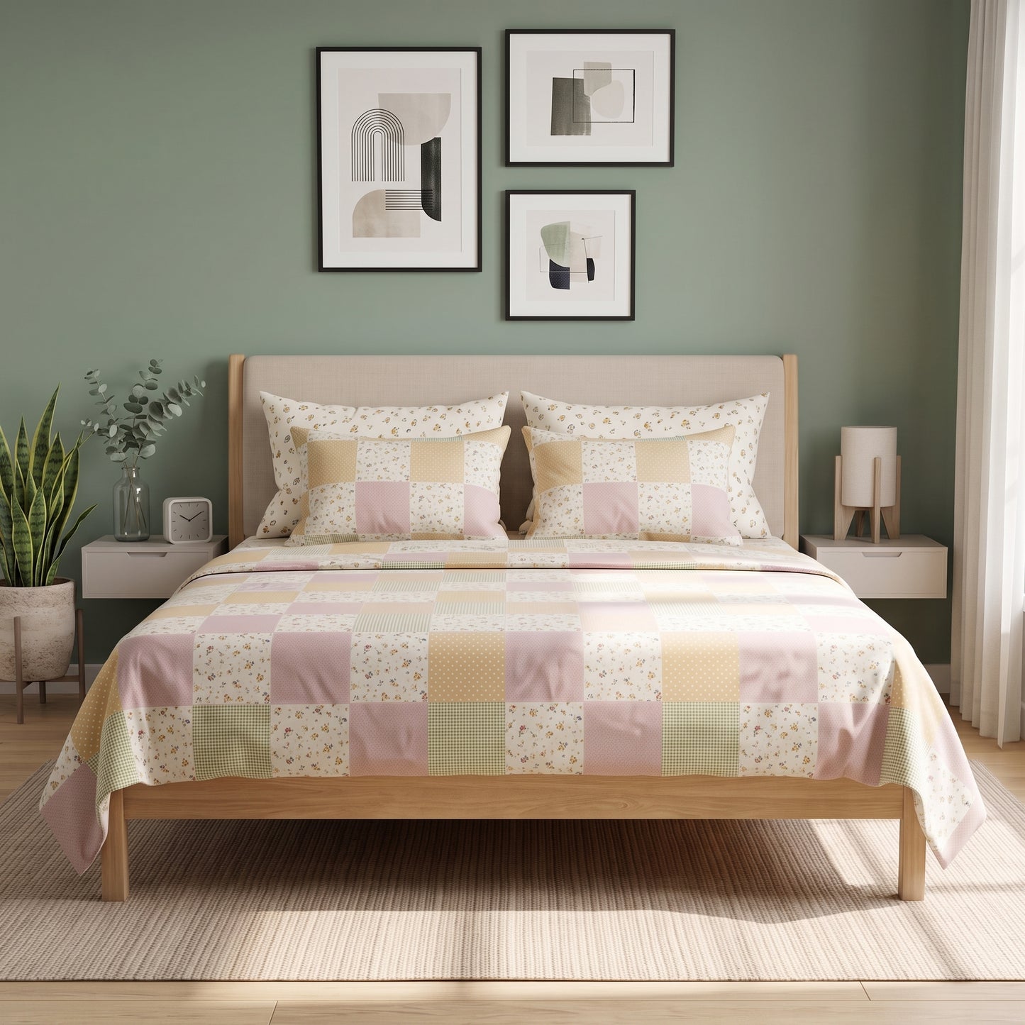 IVS924 Cotton Bed Sheet Set