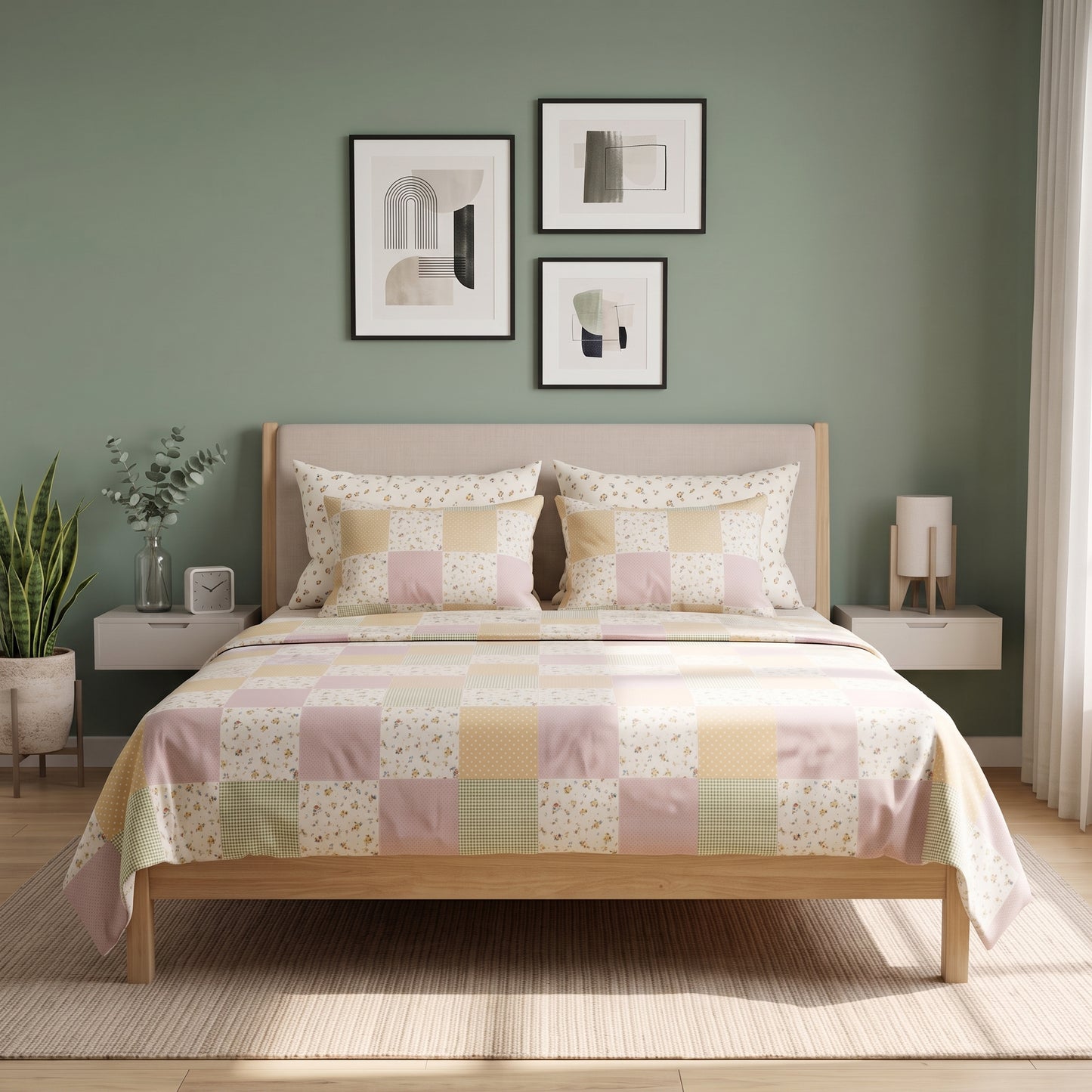 IVS924 Cotton Bed Sheet Set