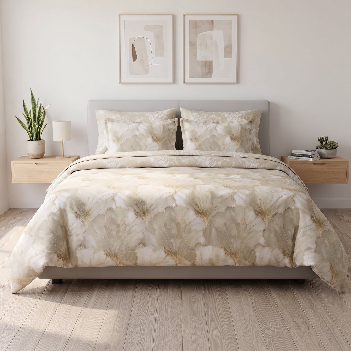 IV949 Cotton Comforter Set - Light Filling