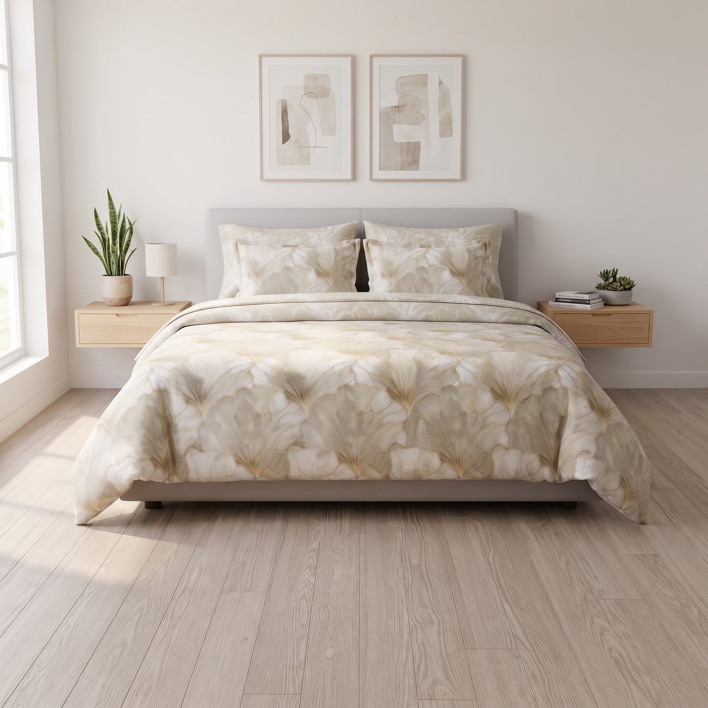 IV949 Cotton Duvet Cover Set - Without Filling
