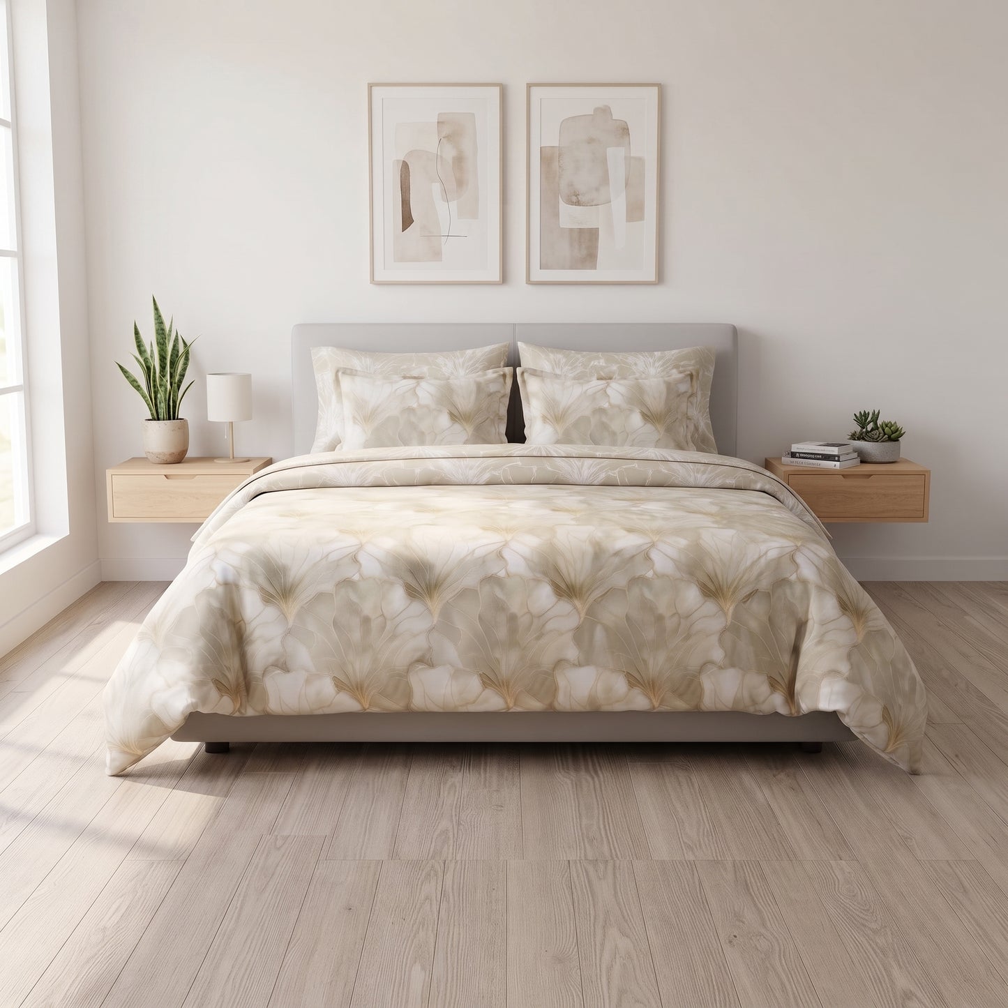 IV949 Cotton Comforter Set - Light Filling