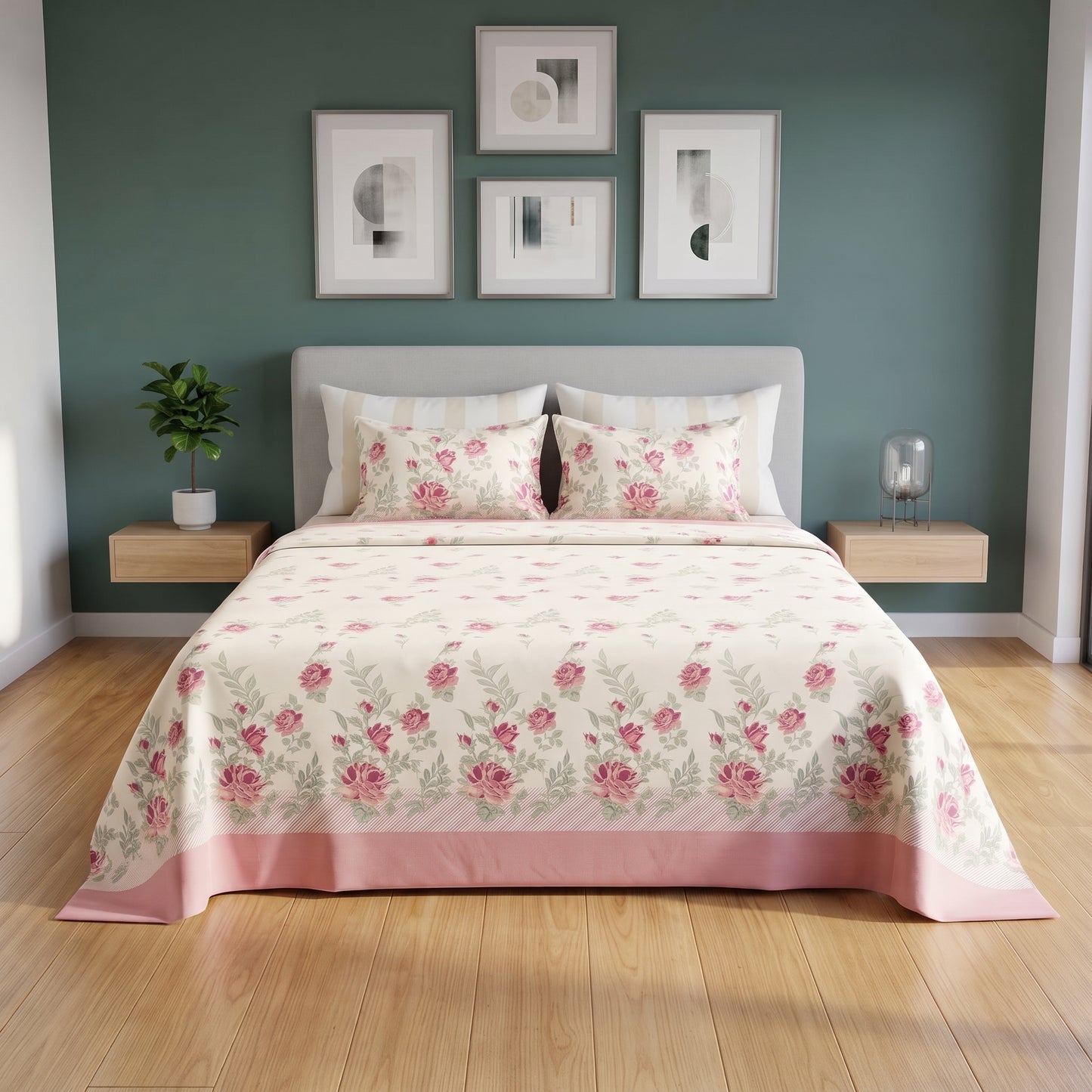IVS945 Cotton Bed Sheet Set