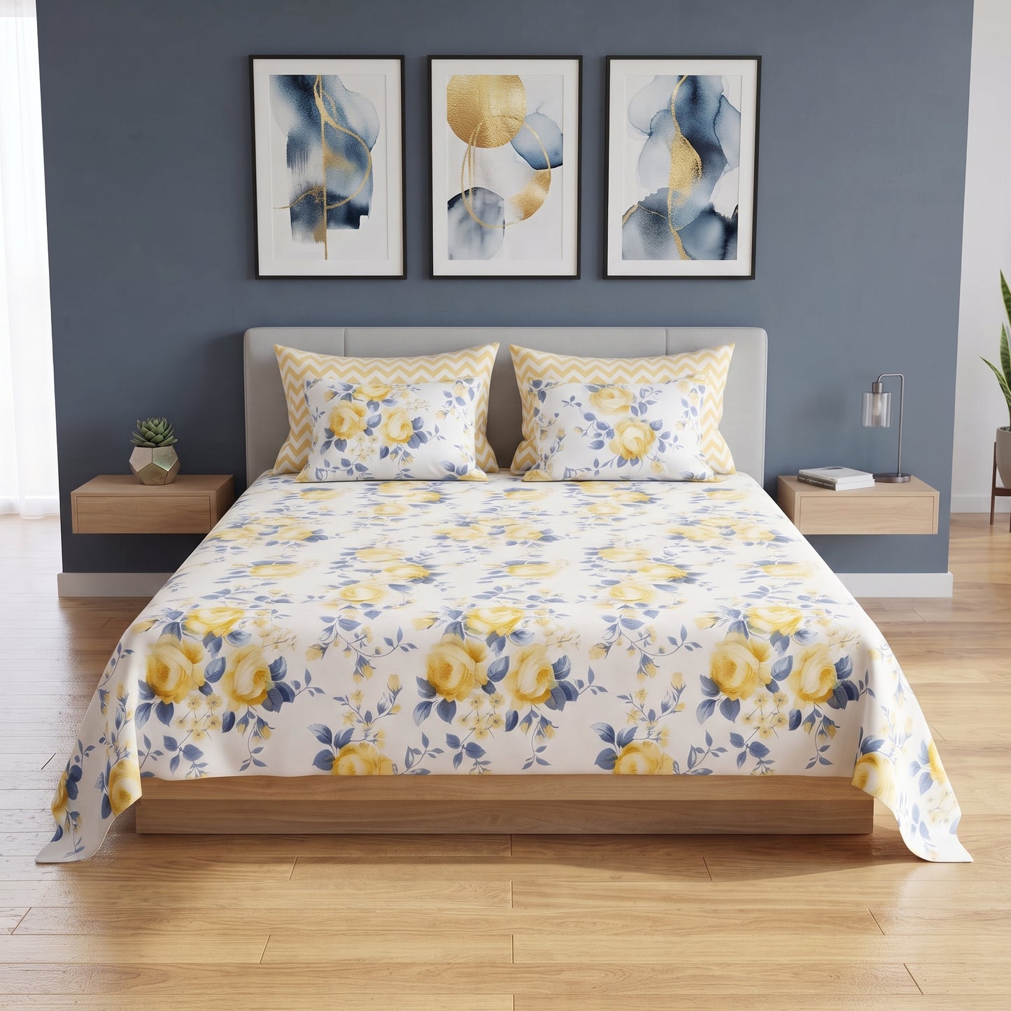 IVS944 Cotton Bed Sheet Set