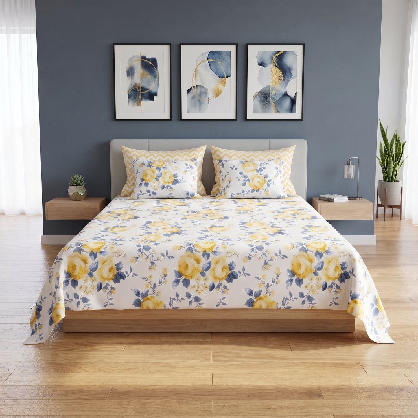 IVS944 Cotton Bed Sheet Set