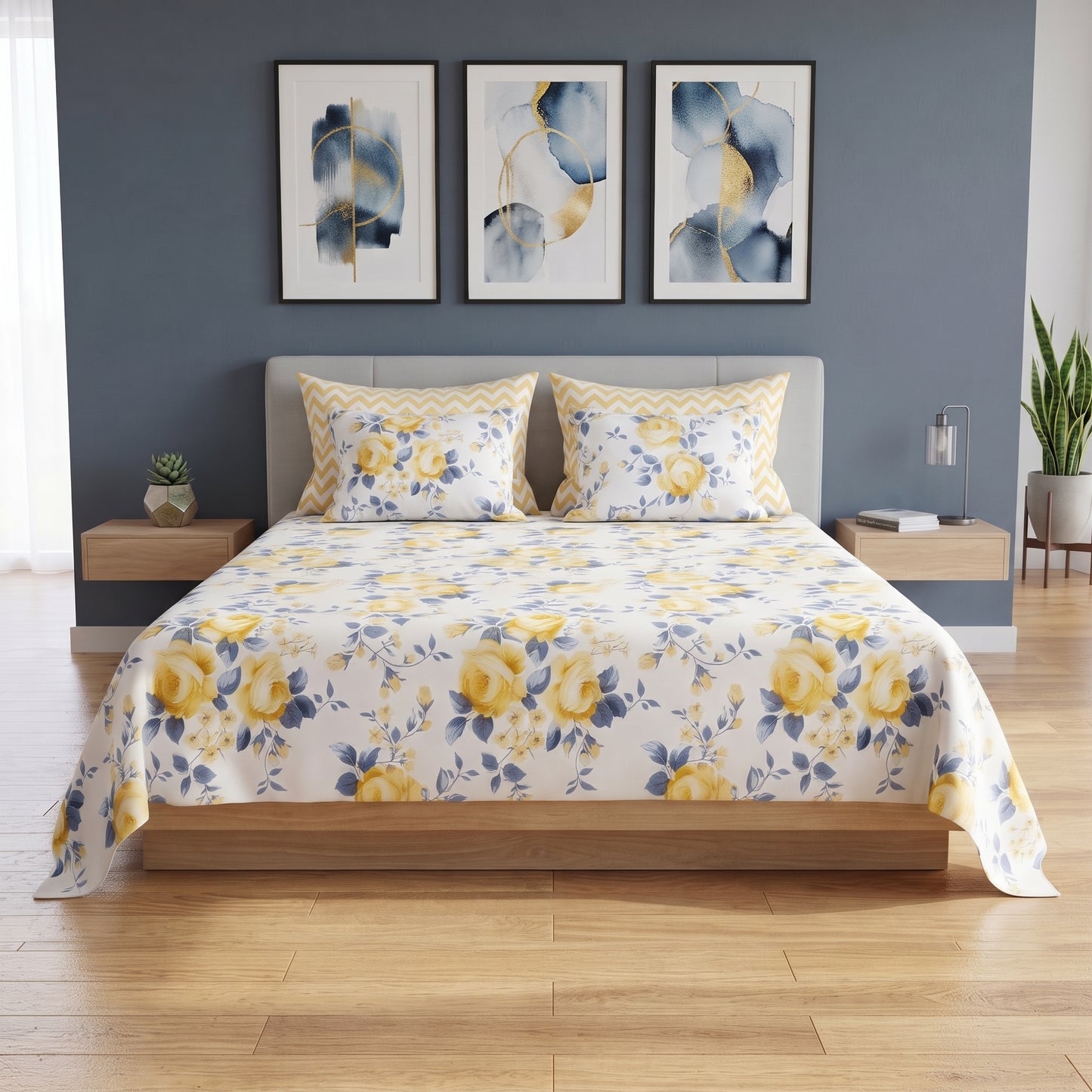 IVS944 Cotton Bed Sheet Set