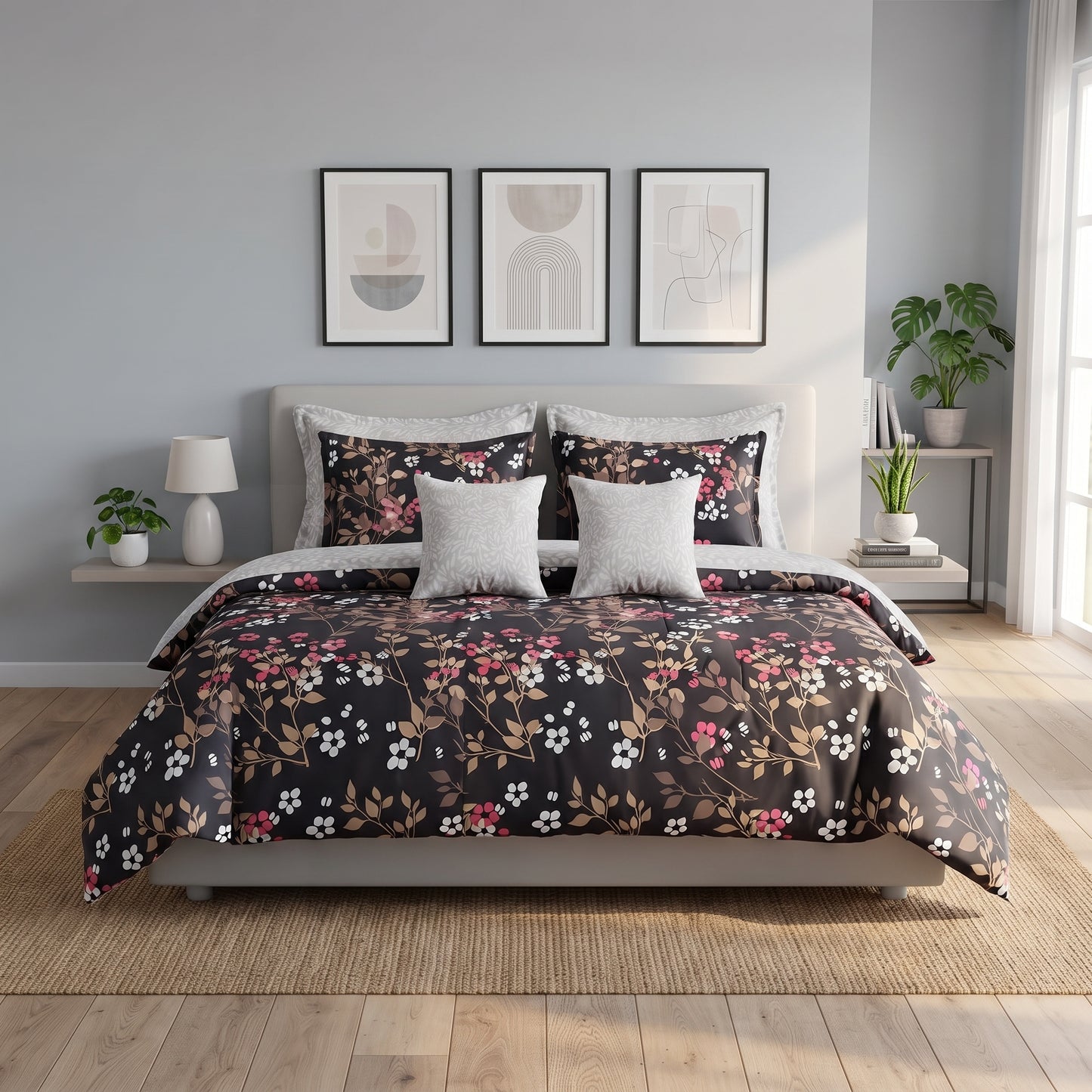 IV960 Cotton Duvet Cover Set - Without Filling