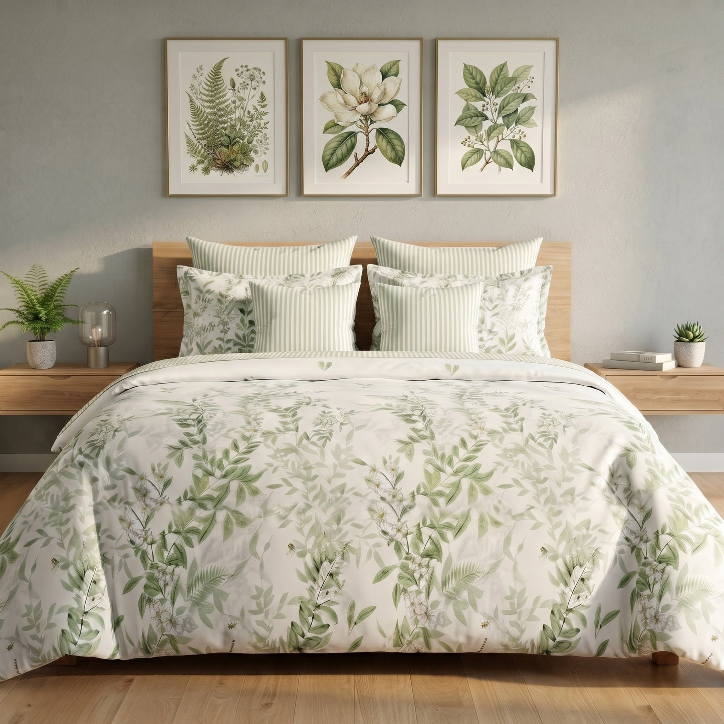 IV958 Cotton Duvet Cover Set - Without Filling