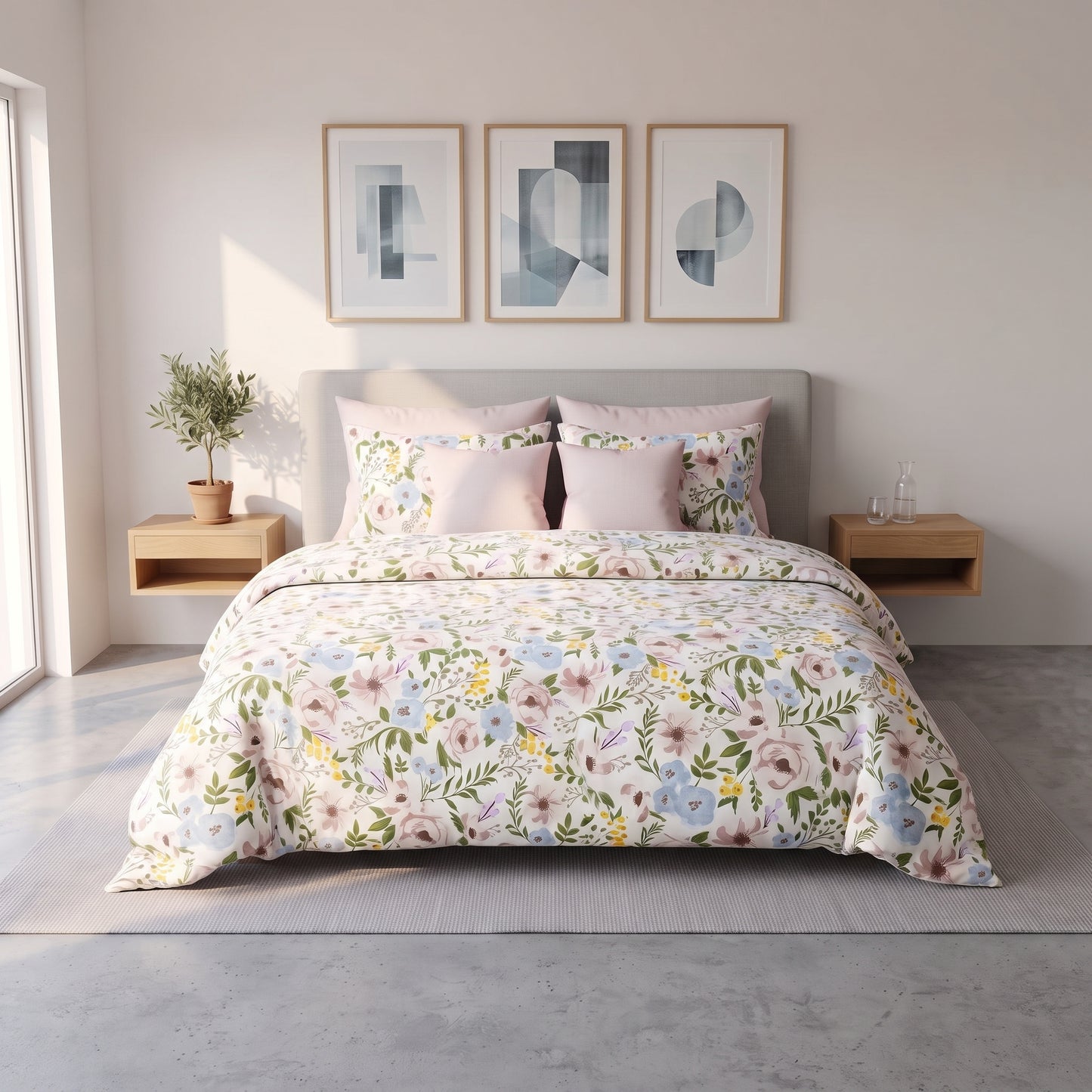 The Blossom Bliss Duvet Cover Set
