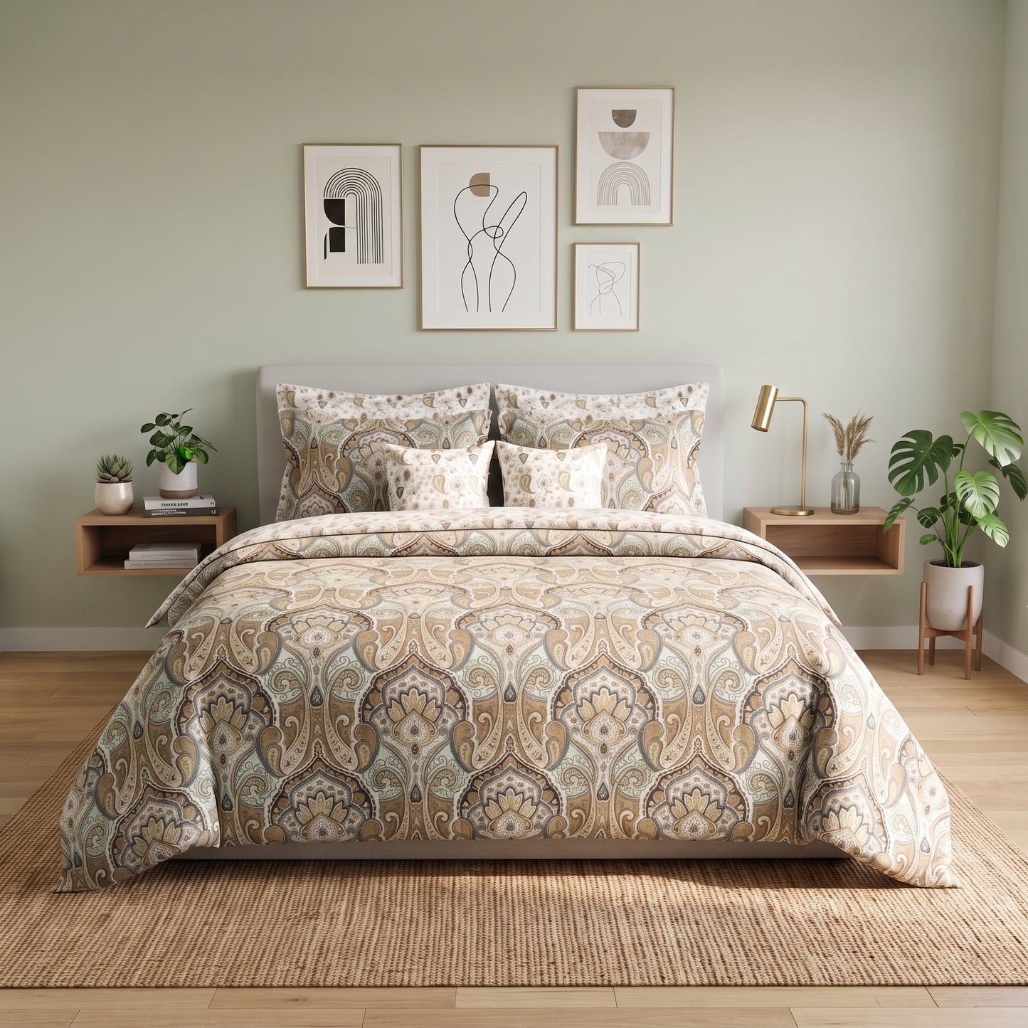 Desert Mirage Paisley Set