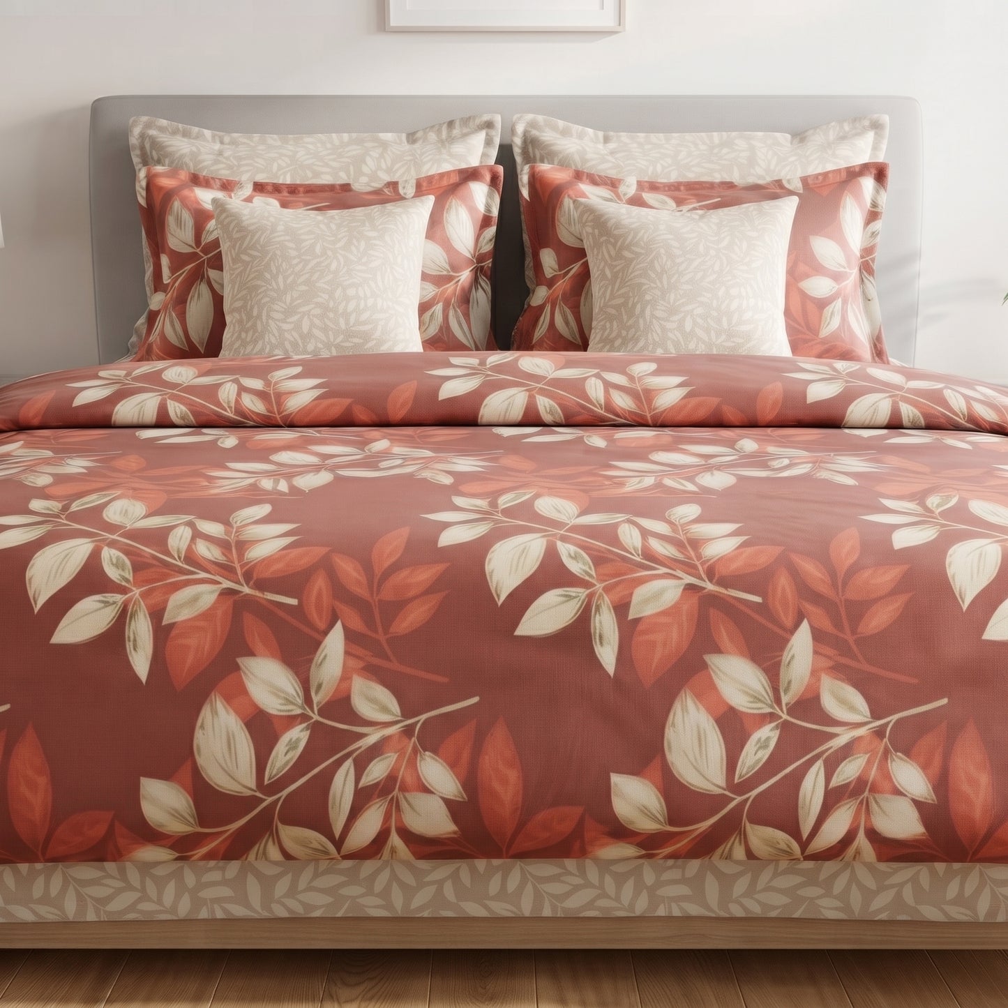 Rust Woodland Duvet Cover Set