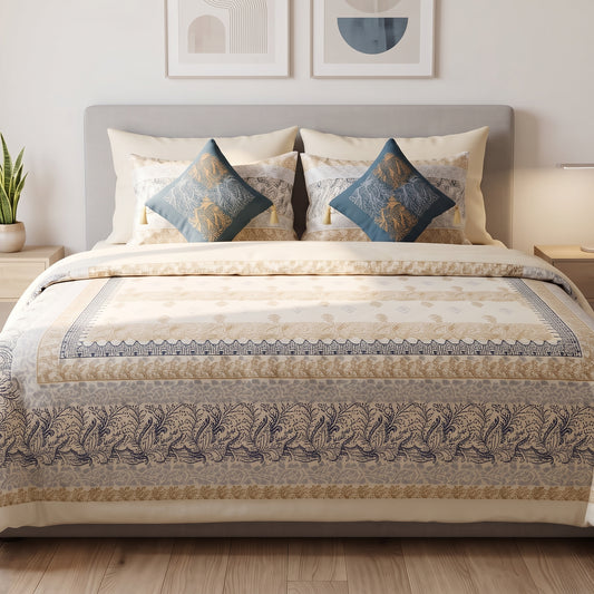 Ocean Breeze Block Print Bedding