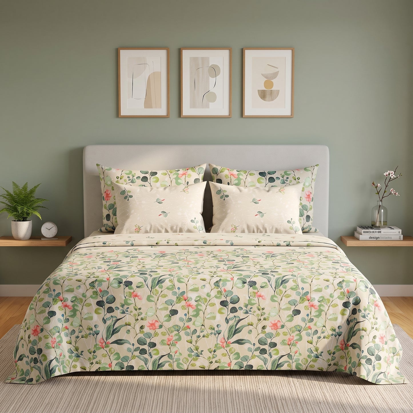 IVB009 Cotton Bed Sheet Set