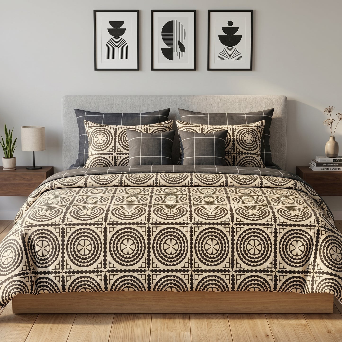 IV940 Cotton Duvet Cover Set - Without Filling