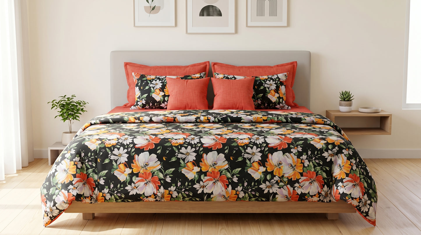 IV930 Cotton Comforter Set - Light Filling