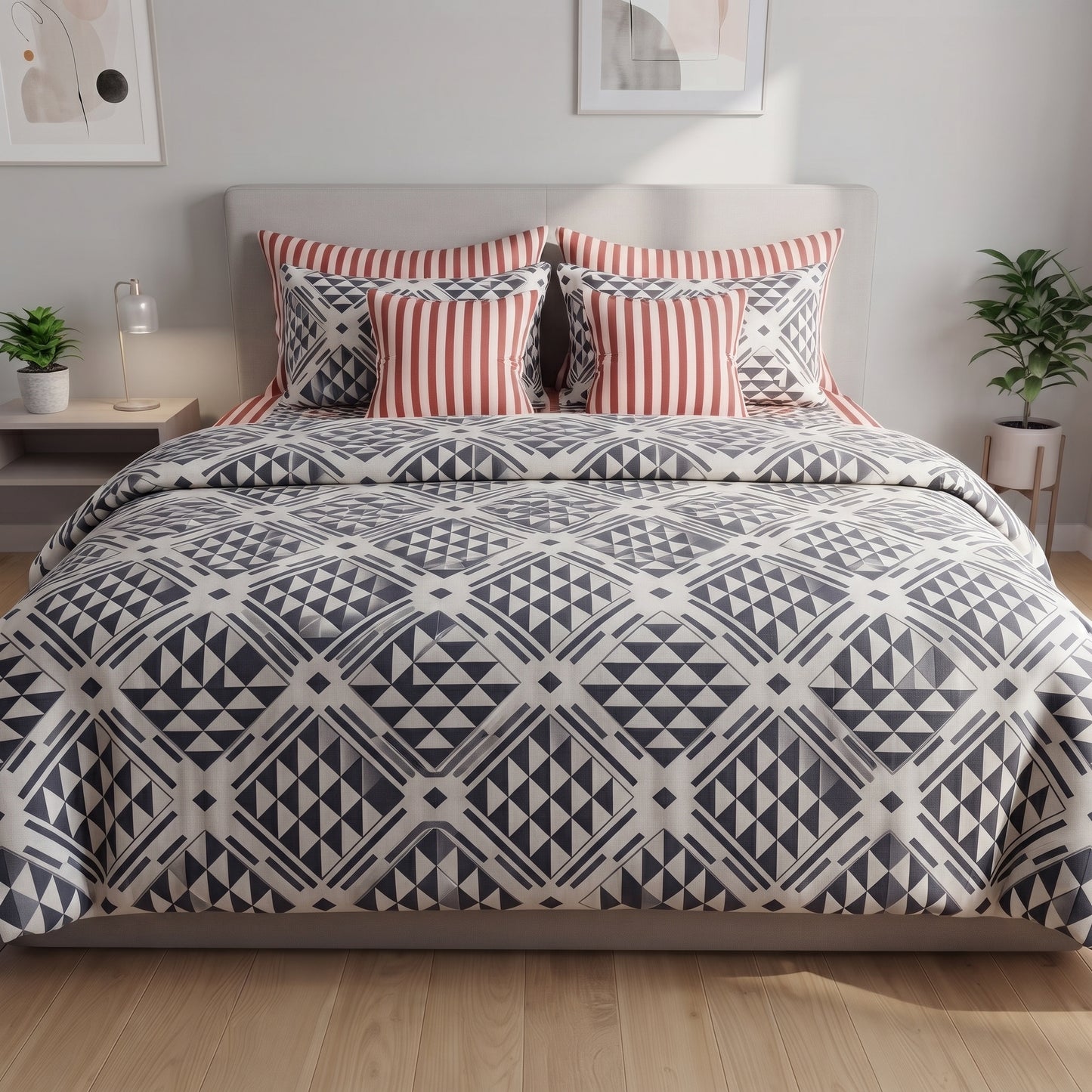 Tribal Geo Comforter set