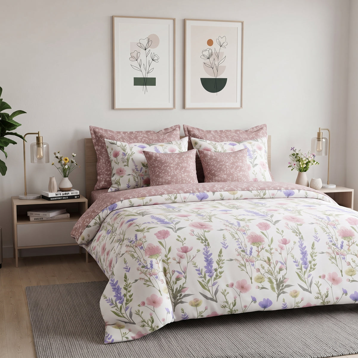 Wildflower Blossom Comforter Set