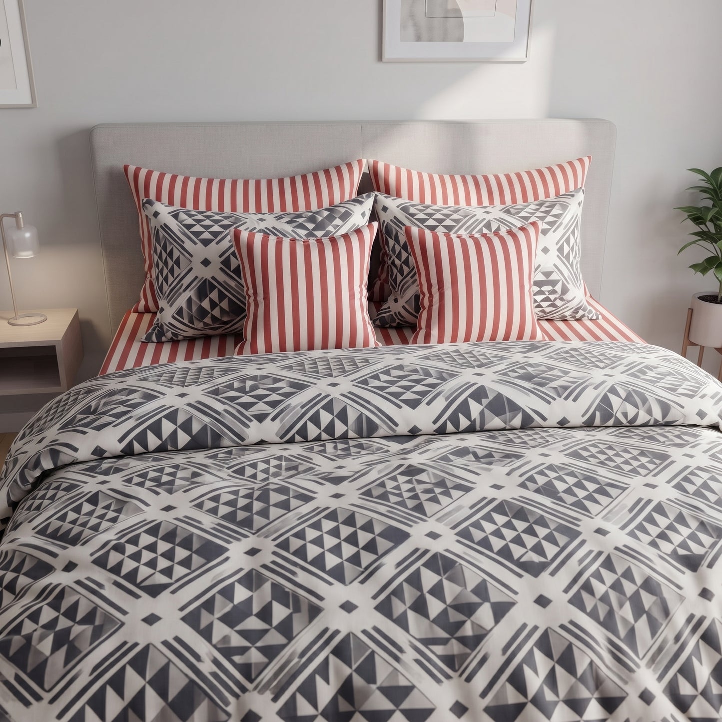 Tribal Geo Comforter set