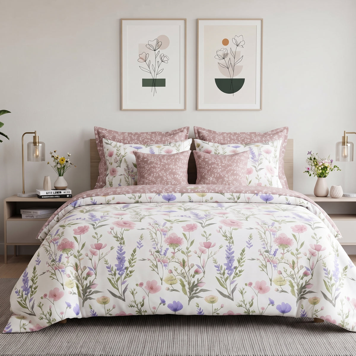 Wildflower Blossom Comforter Set