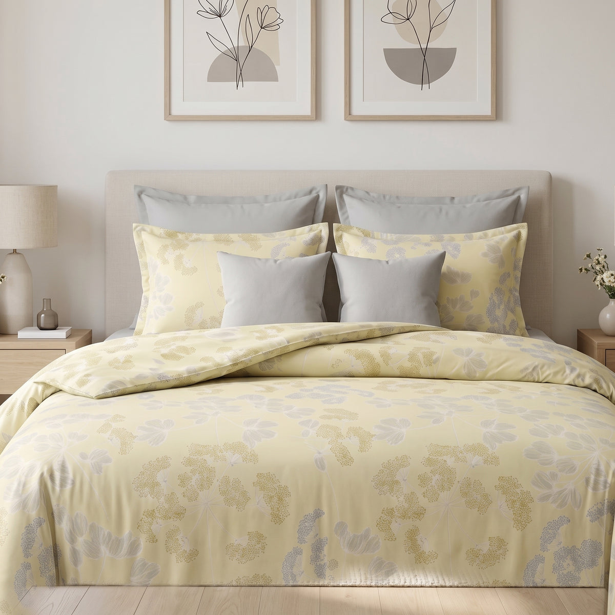 Buttercup Meadow Floral Comforter Set
