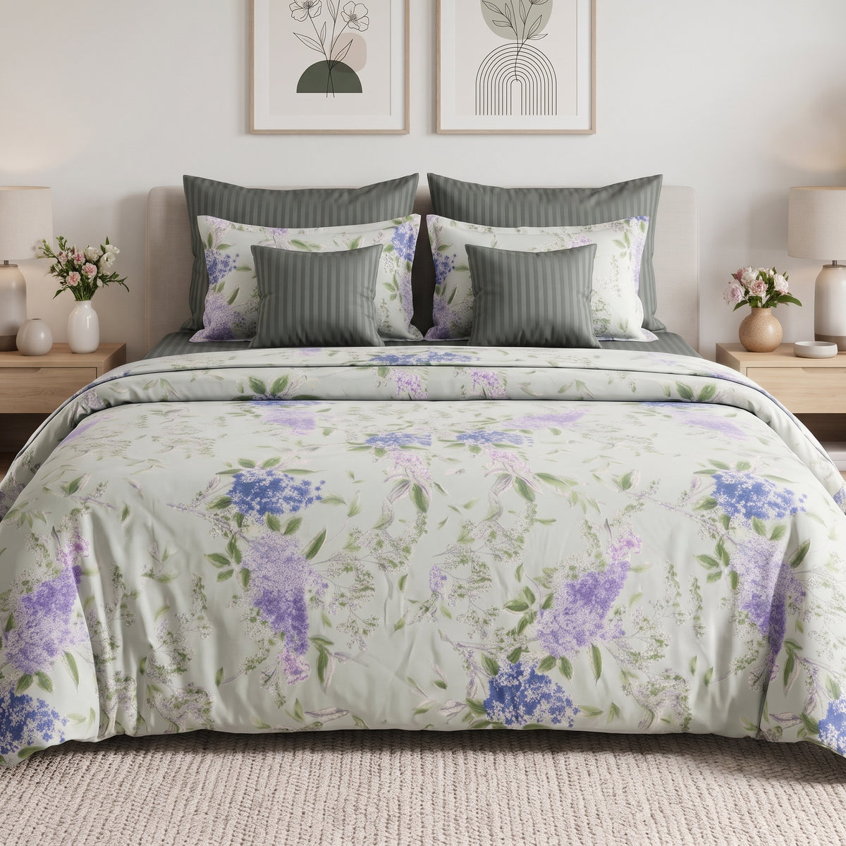 Wisteria Whisper Botanica Duvet Cover Set