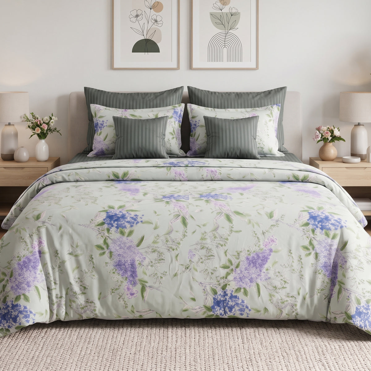 Wisteria Whisper Botanica Duvet Cover Set