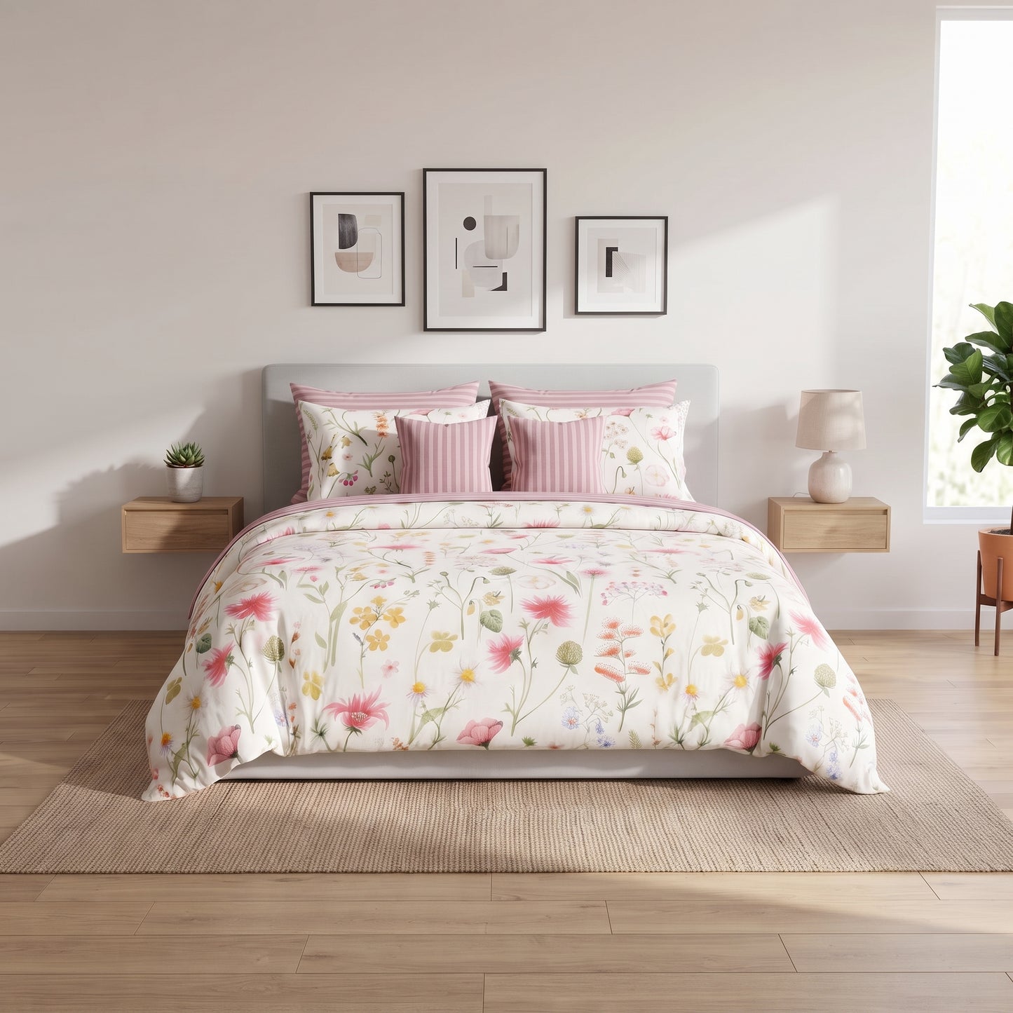 Morning Garden Flora Comforter Set