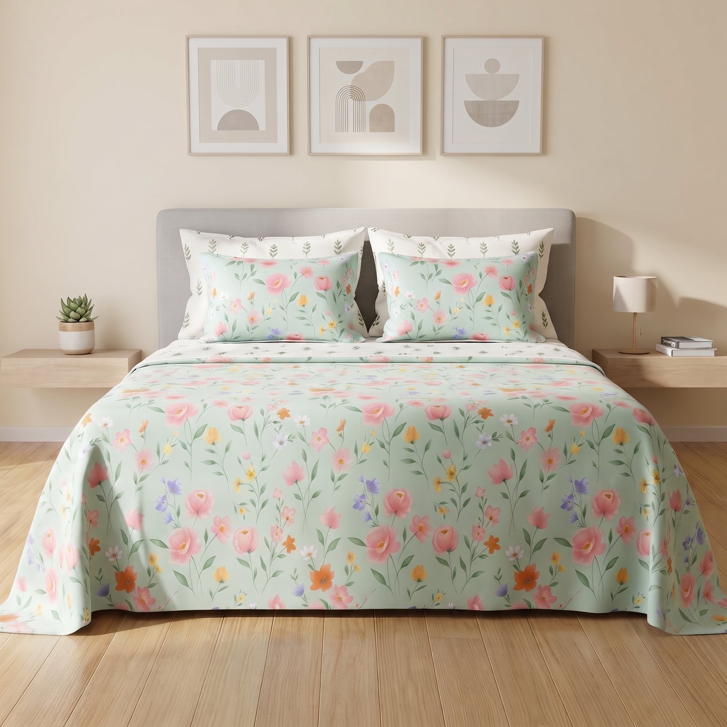 Tranquil Garden Bed Sheet Set