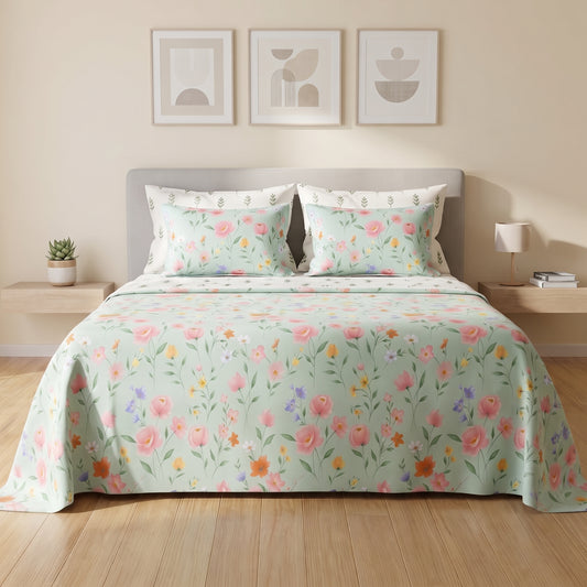 Tranquil Garden Bed Sheet Set