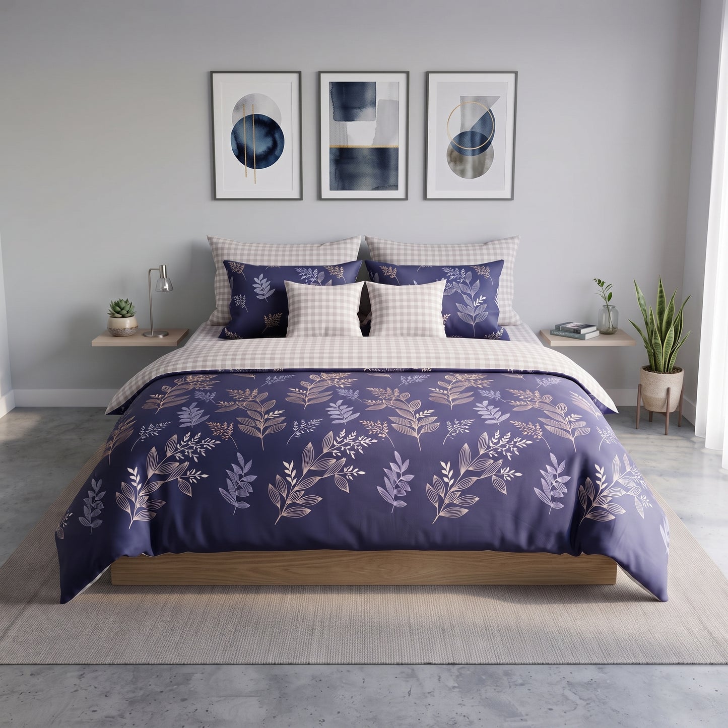 The Twilight Botanical Duvet Cover Set