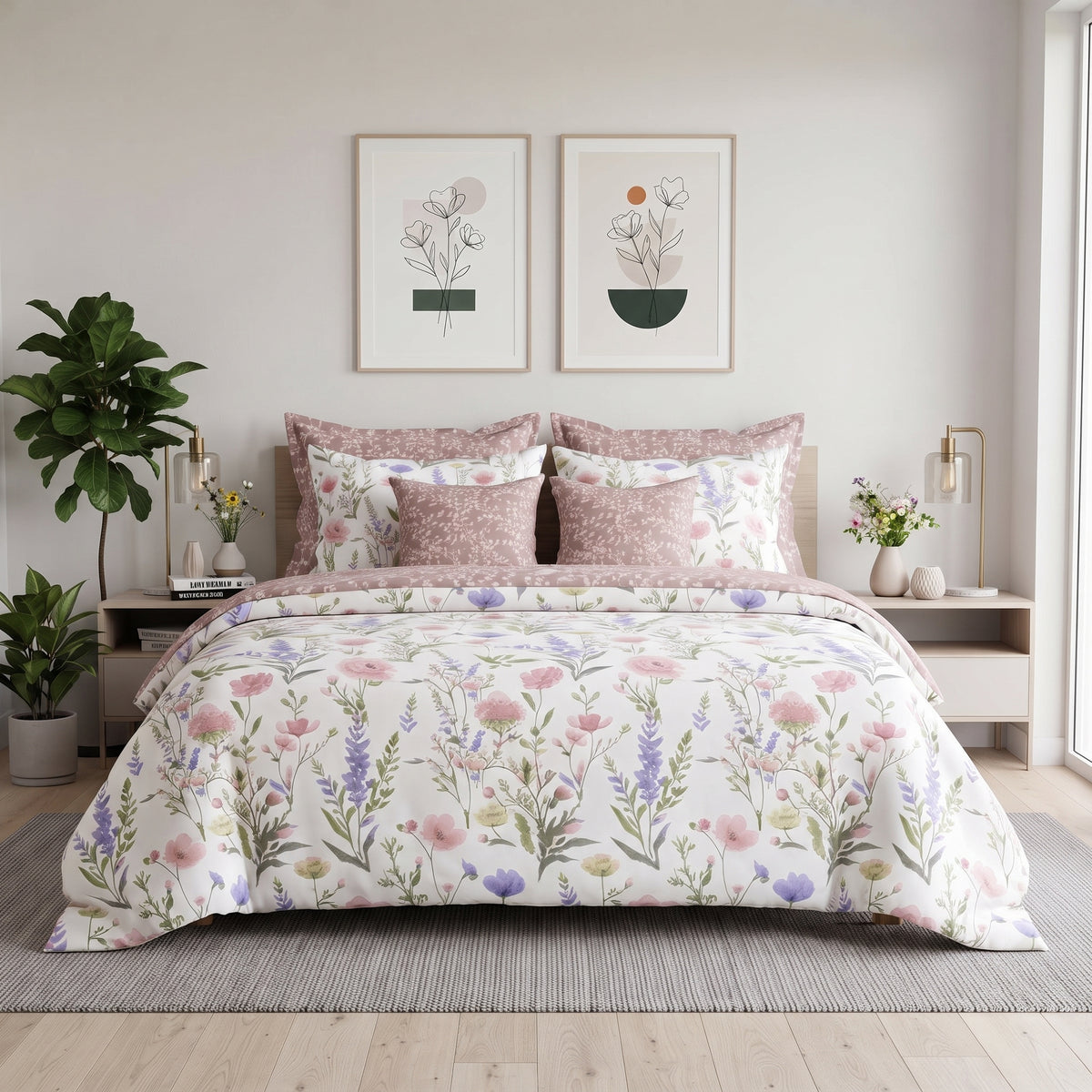 Wildflower Blossom Comforter Set