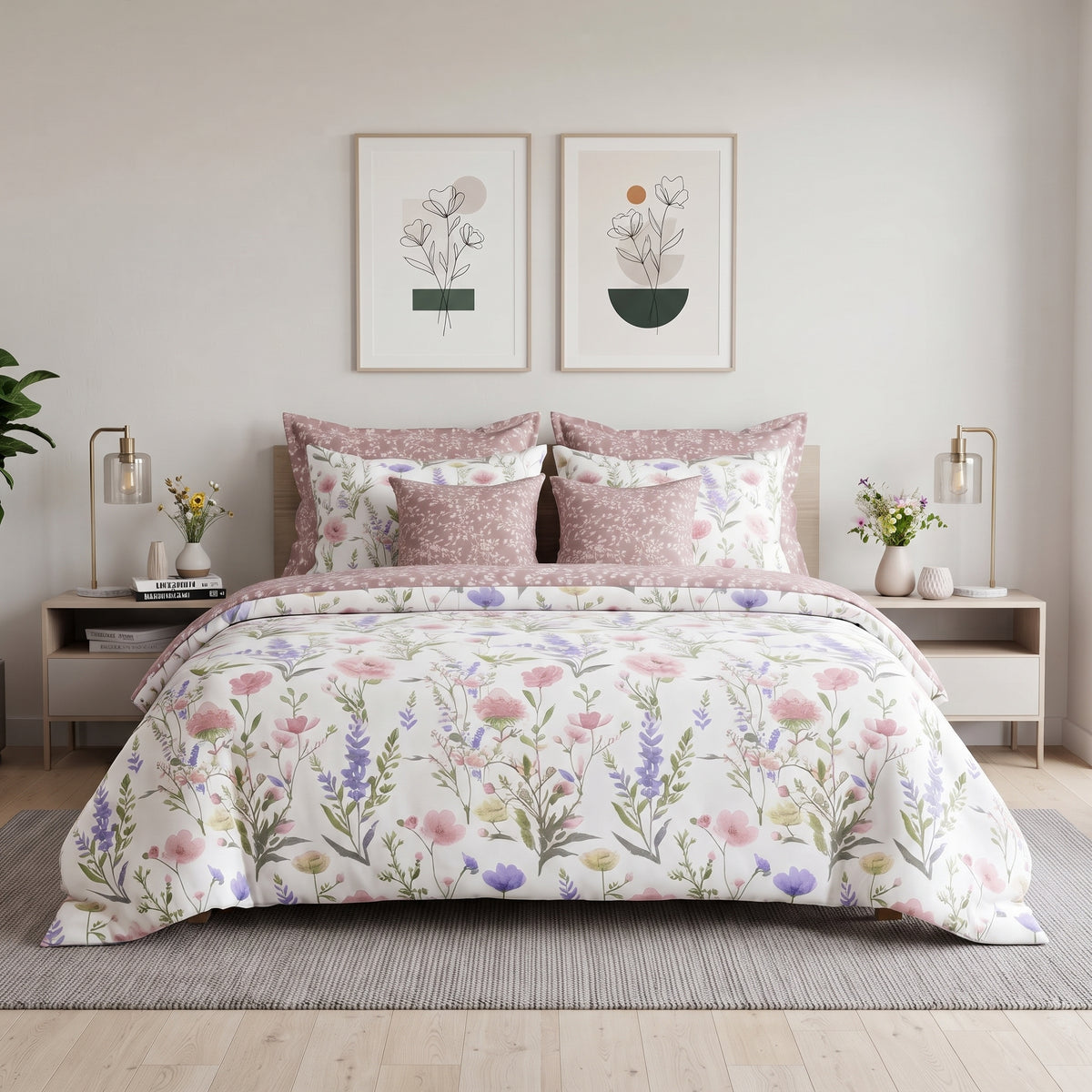 Wildflower Blossom Comforter Set