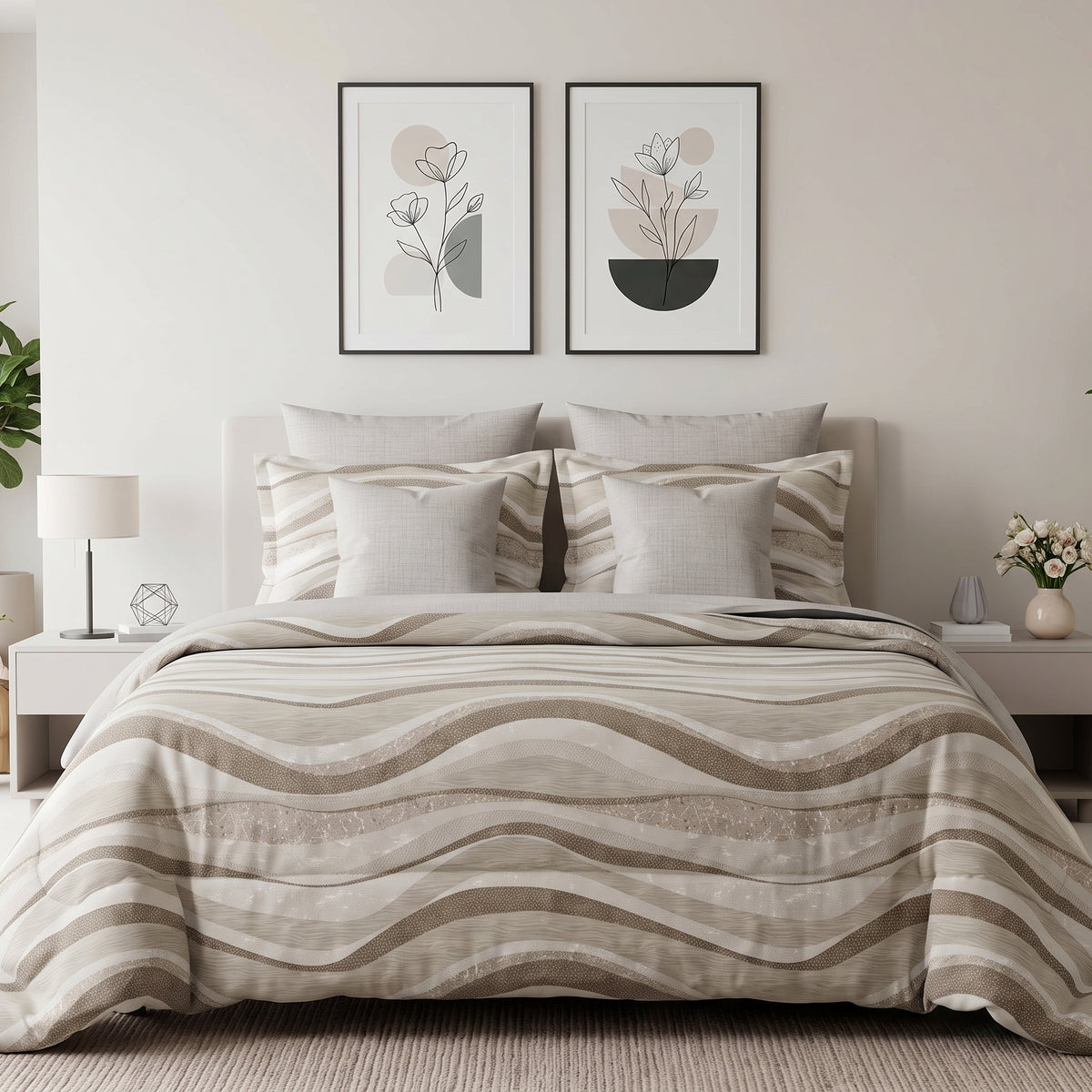 Desert Wave Duvet Cover Set