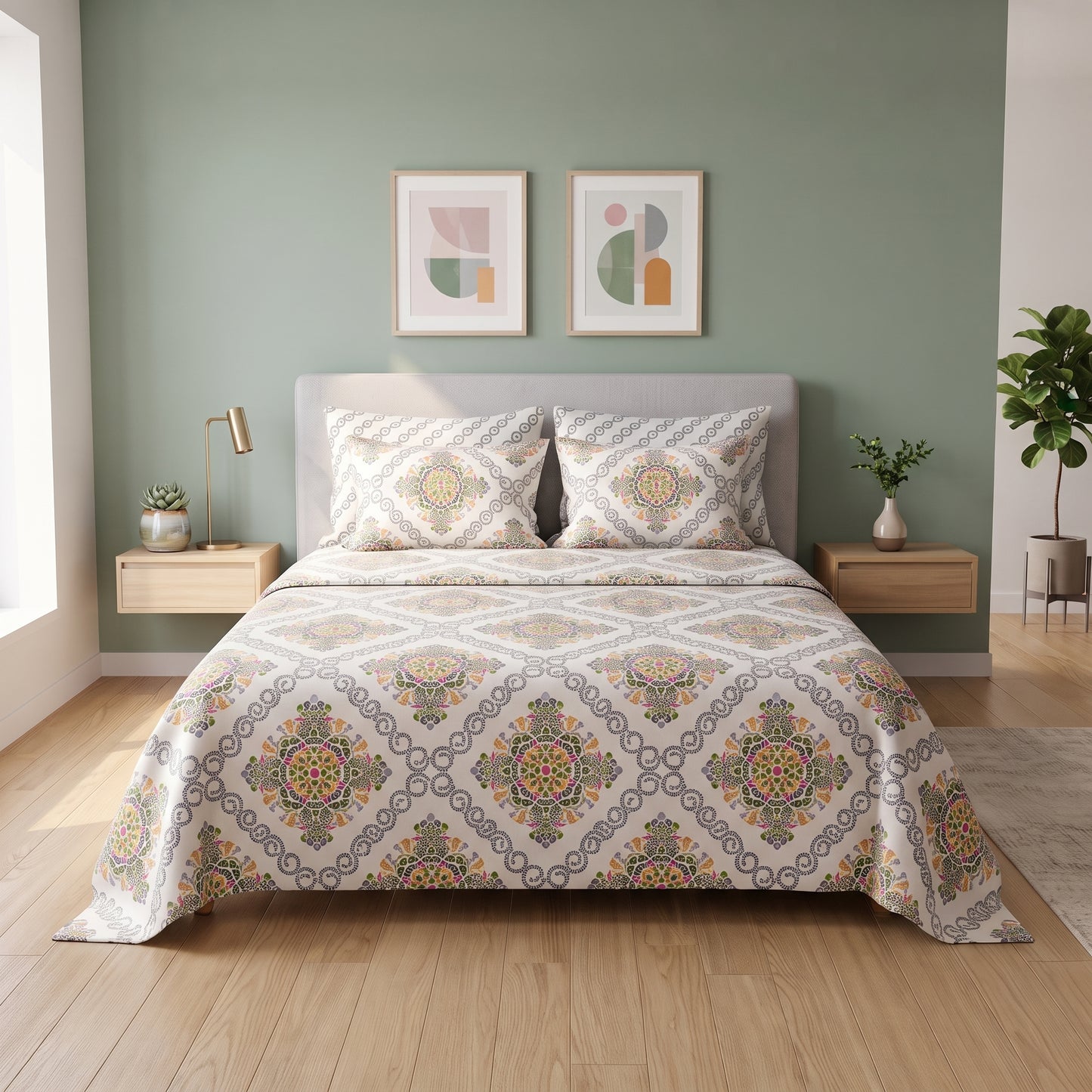 Marrakesh Medallion Bed Sheet Set